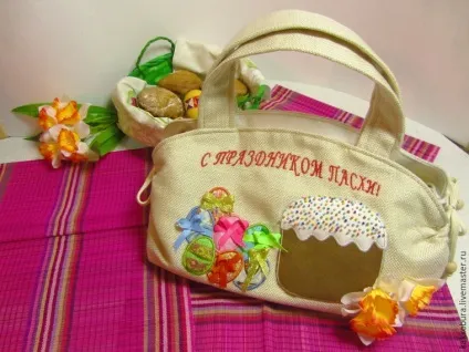 Шиємо пасхальну сумку-скатертину - ярмарок майстрів - ручна робота, handmade (квіти декоративні) Шиємо пасхальну сумку-скатертину - ярмарок майстрів - ручна робота, handmade