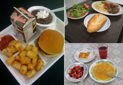 Шкільні обіди різних країн в проекті school lunch