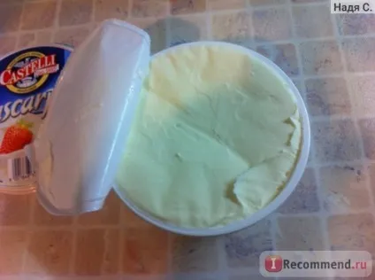 Сир м'який castelli mascarpone - «тірамісу виходить як в ресторані, про сир, фото і рецепт (mascarpone) Сир м'який castelli mascarpone - «тірамісу виходить як в ресторані, про сир, фото і рецепт