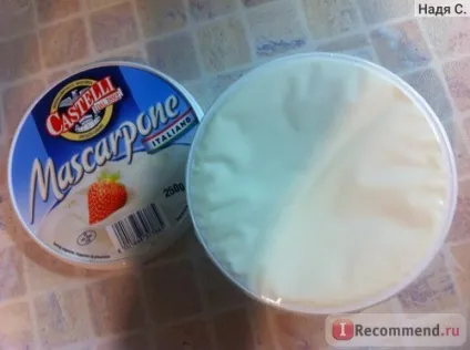 Сир м'який castelli mascarpone - «тірамісу виходить як в ресторані, про сир, фото і рецепт (виходить) Сир м'який castelli mascarpone - «тірамісу виходить як в ресторані, про сир, фото і рецепт