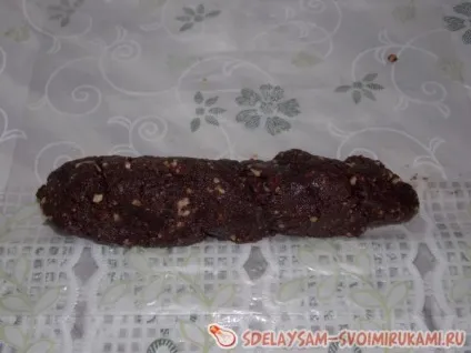 Шоколадна кондитерська ковбаска, майстер-клас своїми руками (майстер-клас) Шоколадна кондитерська ковбаска, майстер-клас своїми руками
