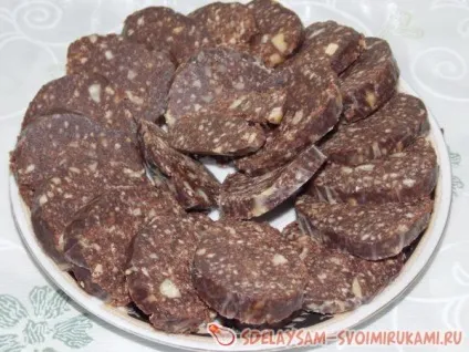 Шоколадна кондитерська ковбаска, майстер-клас своїми руками (руками) Шоколадна кондитерська ковбаска, майстер-клас своїми руками