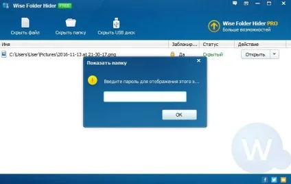 Завантажити безкоштовно програму для приховування папок wise folder hider (вайс фолдер Хайдер)
