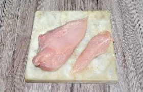 Соковиті відбивні з курячої грудки - покроковий фото і відео рецепт (куряча грудка) Соковиті відбивні з курячої грудки - покроковий фото і відео рецепт