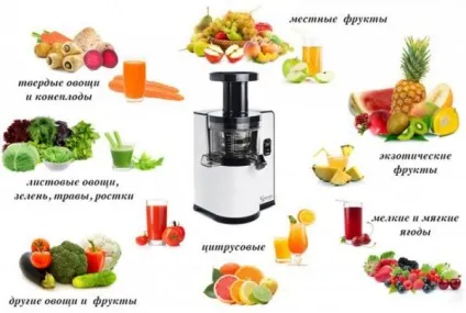 Соковижималка шнековая рейтинг кращих горизонтальні, вертикальні, двухшнековие (яка соковижималка краще) Соковижималка шнековая рейтинг кращих горизонтальні, вертикальні, двухшнековие
