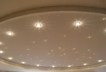 Споти для натяжних стель фото і розташування, установка накладних, які підходять для монтажу (стель) Споти для натяжних стель фото і розташування, установка накладних, які підходять для монтажу