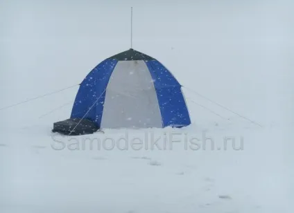 Способи кріплення зимової намети на льоду - саморобки для риболовлі своїми руками (кріплення) Способи кріплення зимової намети на льоду - саморобки для риболовлі своїми руками