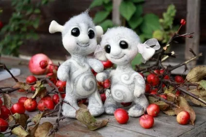 Стильні валяні звірятка - ярмарок майстрів - ручна робота, handmade (фільцеваніе) Стильні валяні звірятка - ярмарок майстрів - ручна робота, handmade