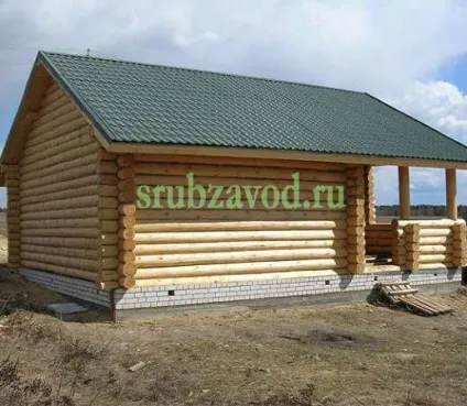 Зруб лазні, ціна на зруб лазні - зруб завод