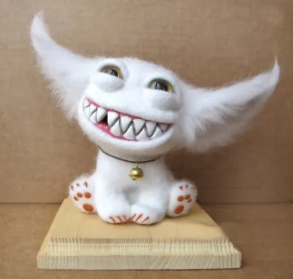 Стильні валяні звірятка - ярмарок майстрів - ручна робота, handmade (іграшка з вовни) Стильні валяні звірятка - ярмарок майстрів - ручна робота, handmade