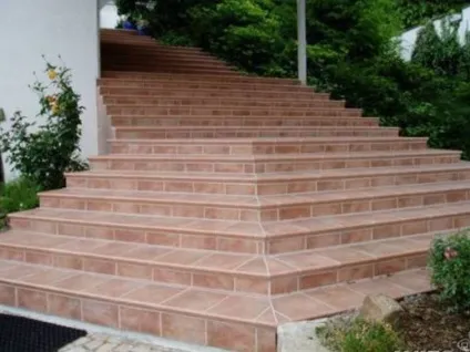 Сходинки для ганку рекомендації по вибору матеріалу і фото ступенів на вулицю (плитка ганок вулиця фото щабель сходинка) Сходинки для ганку рекомендації по вибору матеріалу і фото ступенів на вулицю