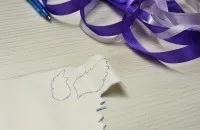 Весільні келихи бузкова ніжність (келихи) Весільні келихи бузкова ніжність
