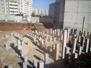 Палі оболонки занурення, залізобетонні, металеві (оболонки) Палі оболонки занурення, залізобетонні, металеві