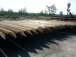 Палі оболонки занурення, залізобетонні, металеві (занурення) Палі оболонки занурення, залізобетонні, металеві
