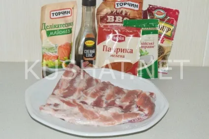 Свинячі реберця в соусі барбекю в духовці (свинячі реберця в соусі барбекю в духовці) Свинячі реберця в соусі барбекю в духовці
