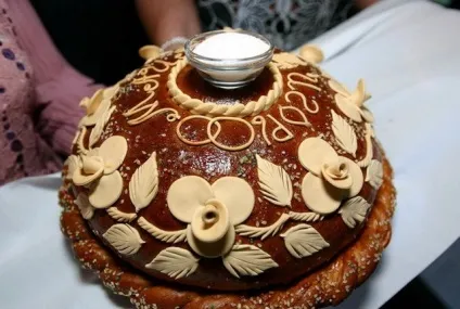 Весільний коровай, будьте здорові