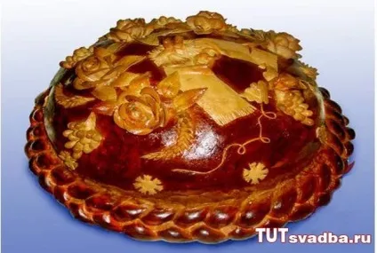 Весільний коровай, будьте здорові