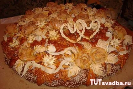 Весільний коровай, будьте здорові