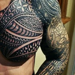 Татуювання в стилі Полінезія, значення, фото і ескізи (фото) Татуювання в стилі Полінезія, значення, фото і ескізи