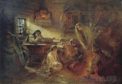 Святочні ворожіння на руси як це було