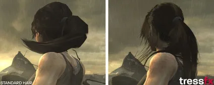 Технологія amd tressfx в новому tomb raider дала скрині крофт реалістичні волосся (крофт) Технологія amd tressfx в новому tomb raider дала скрині крофт реалістичні волосся