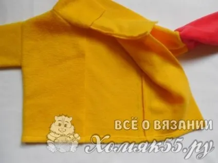 Толстовка з флісу для дитини (проведіть пряму буде) Толстовка з флісу для дитини
