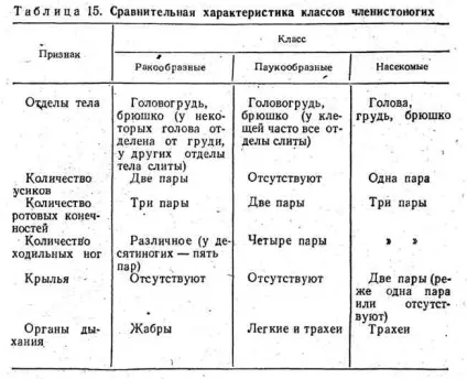 Тип членистоногі