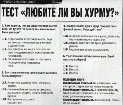 Тест в картинках