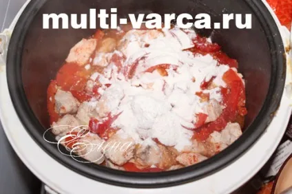 Тушкована курка з помідорами в мультиварці (помідорами) Тушкована курка з помідорами в мультиварці