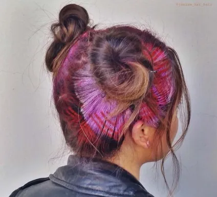 Трафарети на волоссі 20 ідей фарбування волосся в новий тренд (волоссі) Трафарети на волоссі 20 ідей фарбування волосся в новий тренд