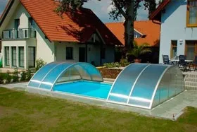 Укриття для басейну з полікарбонату своїми руками (полікарбонату) Укриття для басейну з полікарбонату своїми руками