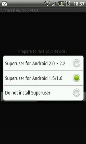 Universal androot - універсальний спосіб отримання root прав на android