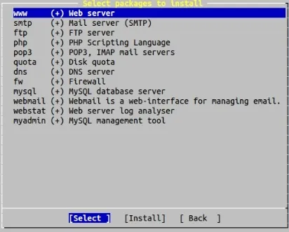 Установка ispmanager (ispmanager)