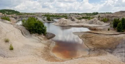 Уральський марс в кар'єрах під Богдановичем пам'ятки уралу