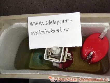Усунення запотівання бачка унітазу, майстер-клас своїми руками (бачка) Усунення запотівання бачка унітазу, майстер-клас своїми руками