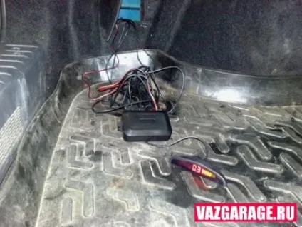 Установка парктроника на лада калина (провід) Установка парктроника на лада калина