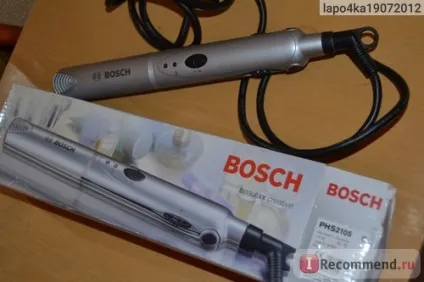 Випрямляч волосся bosch phs 2105 - «хороший праску, але вже давно знайшла безпечний спосіб (волосся) Випрямляч волосся bosch phs 2105 - «хороший праску, але вже давно знайшла безпечний спосіб