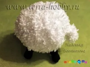 Як зв'язати гачком овечку