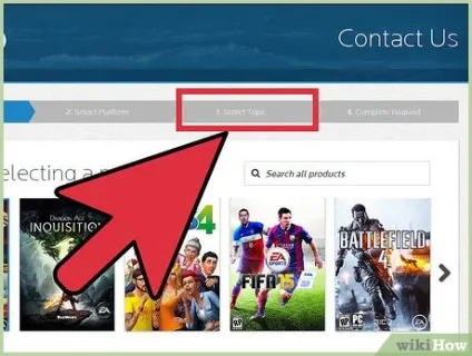 Як зв'язатися з представником ea games (нижній частині сторінки) Як зв'язатися з представником ea games