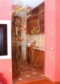 Вітражі для дверей