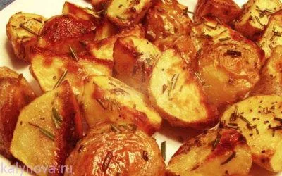 Смачний запечена картопля по-італійськи (запечена картопля по-італійськи) Смачний запечена картопля по-італійськи