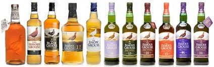 Віскі famous grouse (феймос граус) - опис і види марки (famous) Віскі famous grouse (феймос граус) - опис і види марки