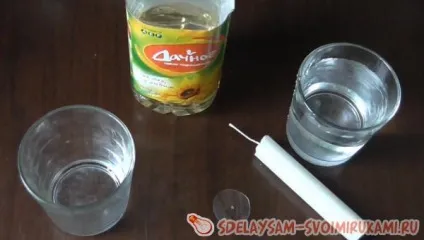 Водна свічка, майстер-клас своїми руками (руками) Водна свічка, майстер-клас своїми руками