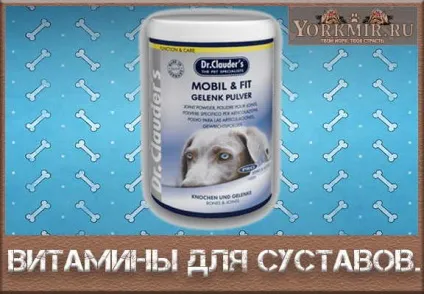Вітаміни для собак для суглобів, короткий огляд (Вітаміни собак суглобів) Вітаміни для собак для суглобів, короткий огляд