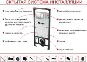 Вбудований унітаз огляд, монтаж і установка своїми руками (фото, відео) (вбудований) Вбудований унітаз огляд, монтаж і установка своїми руками (фото, відео)