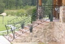 Вхідні сходи в будинок фото металевих в приватному, парадна своїми руками, будівництво, як