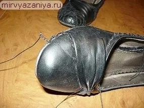 В'язана взуття