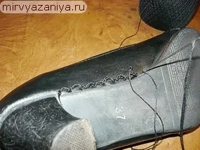 В'язана взуття