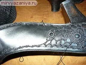 В'язана взуття