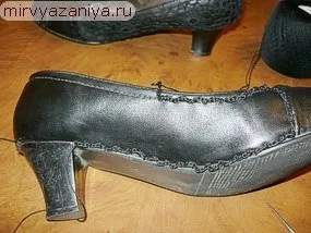 В'язана взуття